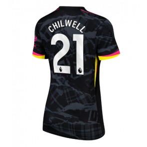 Chelsea Ben Chilwell #21 Dámské Alternativní Dres 2024-25 Krátký Rukáv